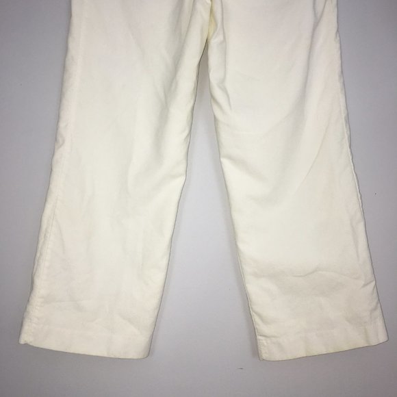 Tommy Hilfiger Womens 2 Pants White Mid-Calf Career Cropped 100% Cotton Capri - Picture 6 of 11